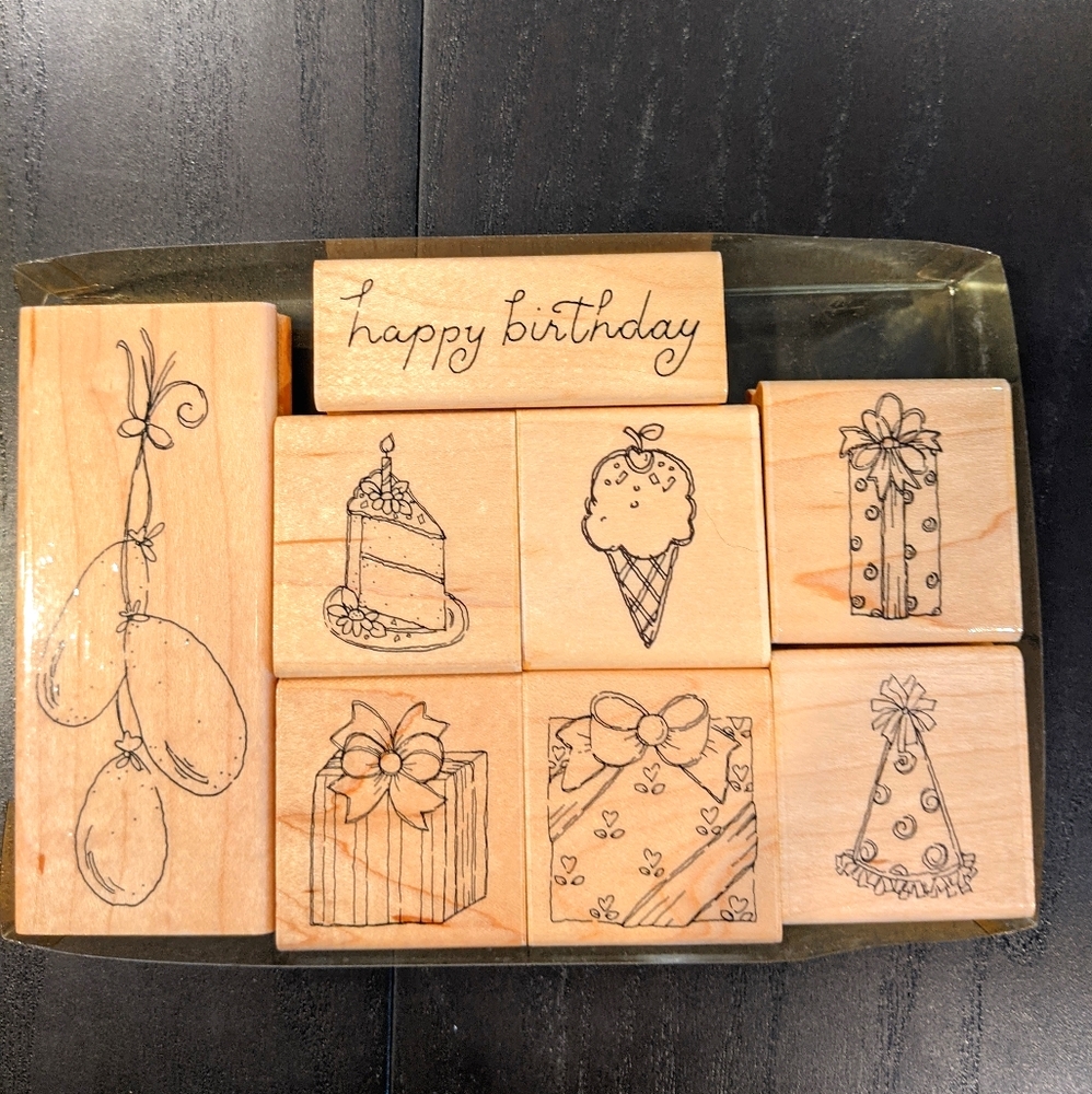 Close to my Heart vintage Rubber Stamp st